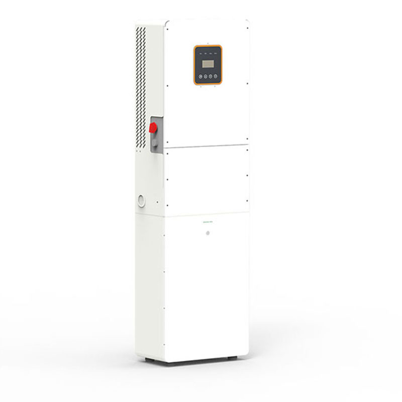 TOPAK 8KVA+15KWh垂直家用太陽能逆變器儲(chǔ)能一體機(jī)鋰離子電池 可并機(jī)款