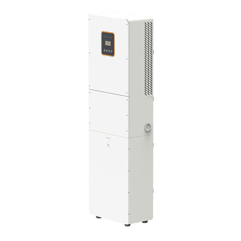 TOPAK 8KVA+10KWh垂直家用太陽能逆變器儲(chǔ)能一體機(jī)鋰離子電池